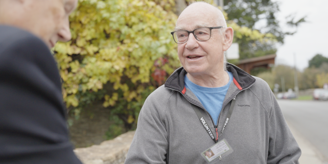 Malmesbury & District Link Volunteer with Client